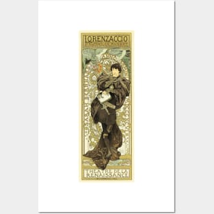 THEATRE DE LA RENAISSANCE Sarah Bernhardt Lithograph Poster by Alphonse Mucha Posters and Art